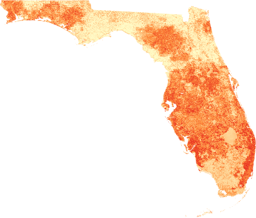 Predicted Mosquito Prevalence Map for June 2024