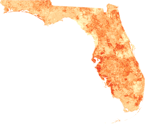 Predicted Mosquito Prevalence Map for June 2025